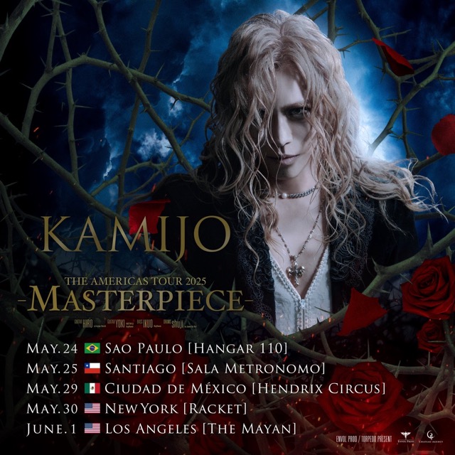 kamijo 2025 us tour