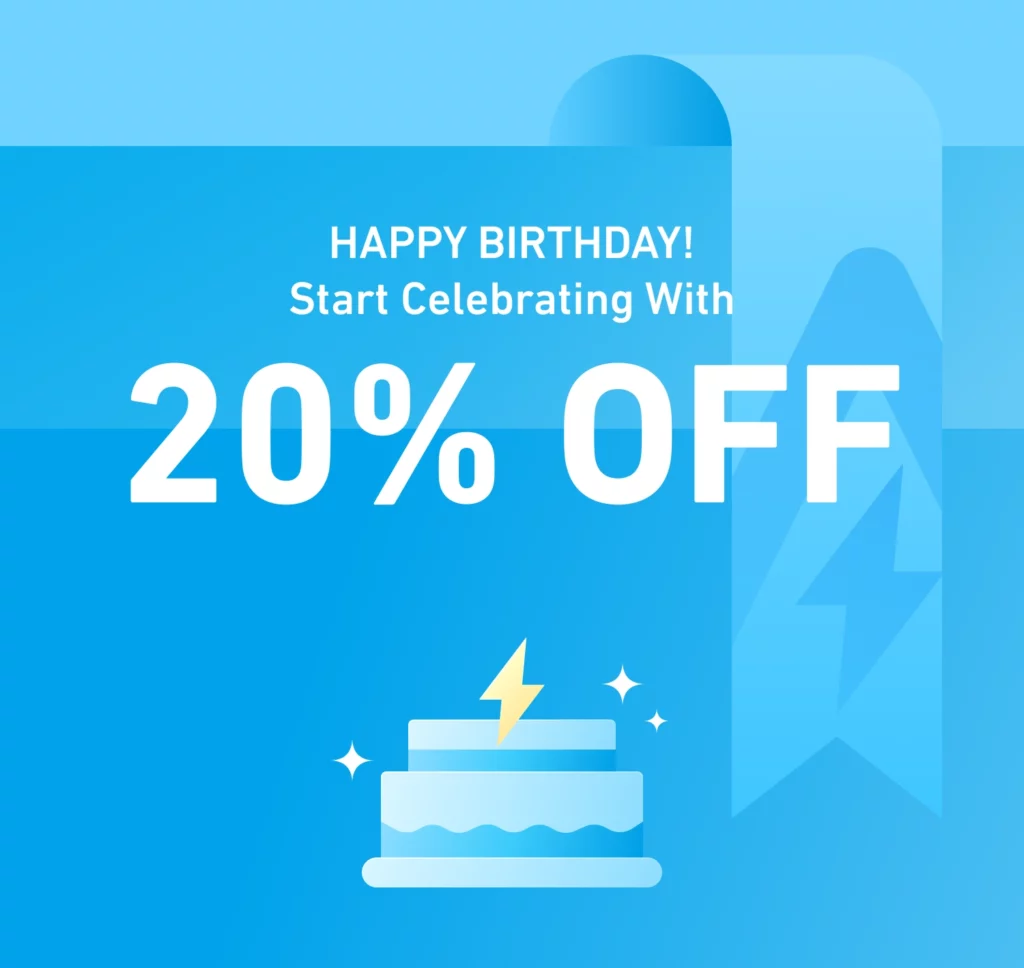 Anker Birthday 2025 discount