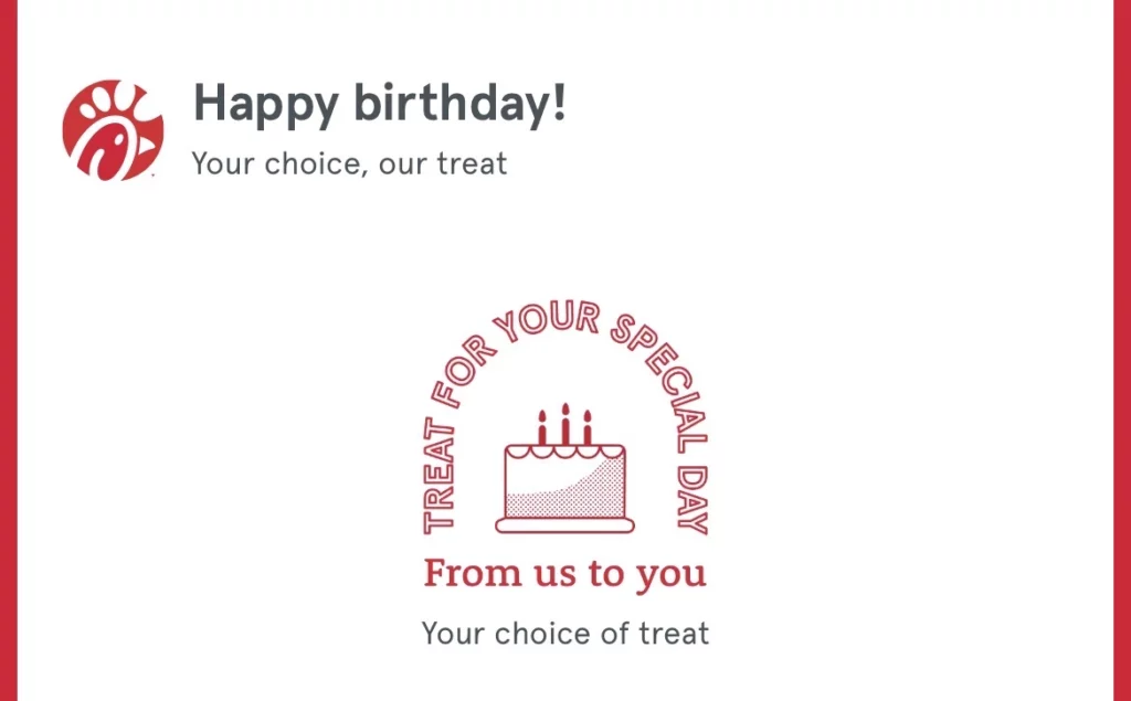 Chick-fil-a birthday 2025