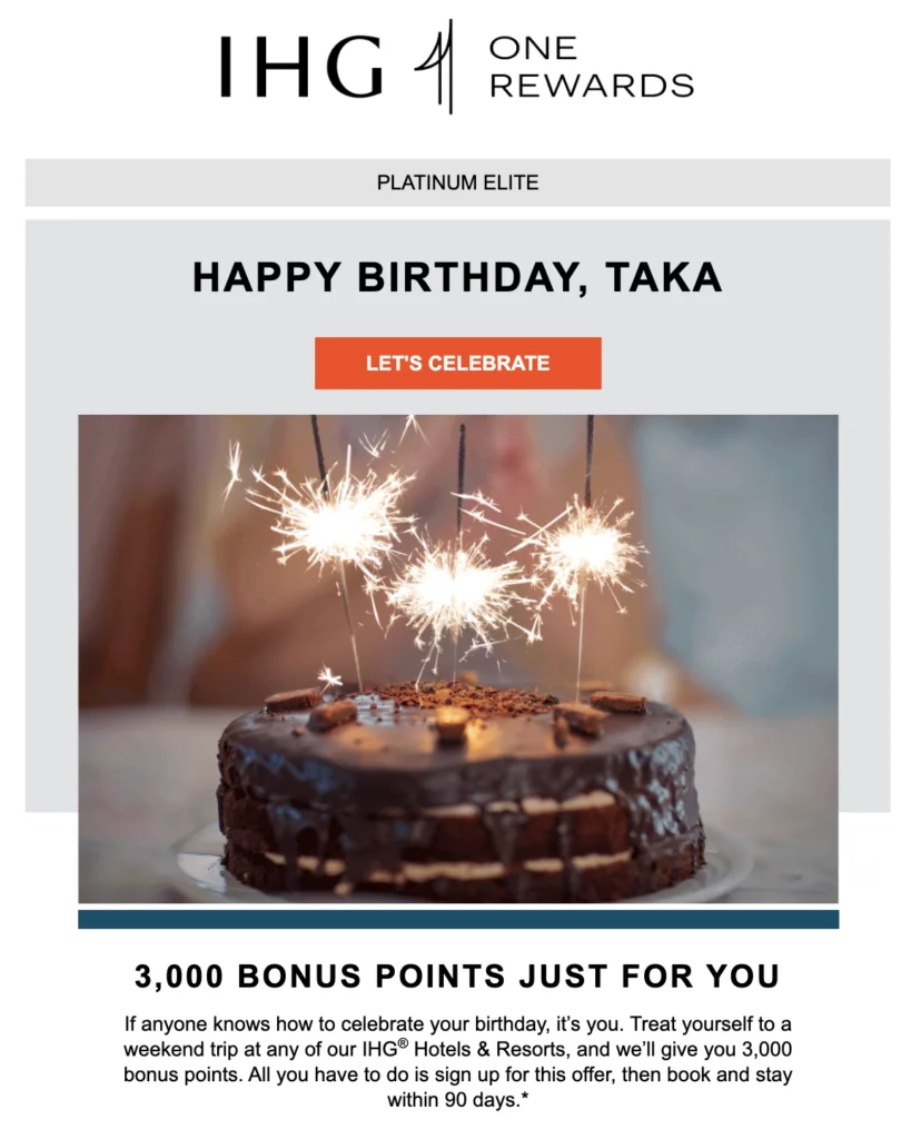 IHG Birthday 2025