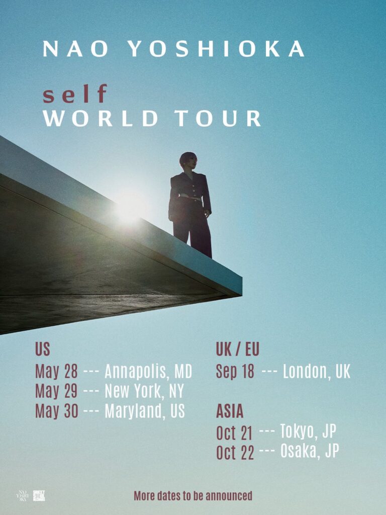 Nao Yoshioka Self World Tour US East Coast 2026
