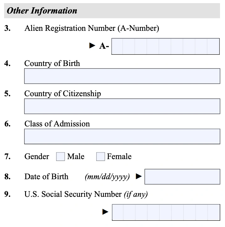 I-131 Part 1 Other Information