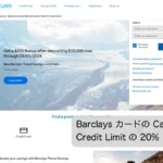 Barclays Credit Card Cash Limit は Credit Limit の 20%